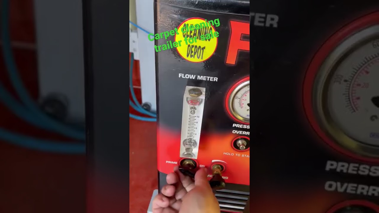 Carpet cleaning trailer for sale fully loaded YouTube