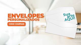 Envelope Carta Personalizado 22,9 x 11,4 cm