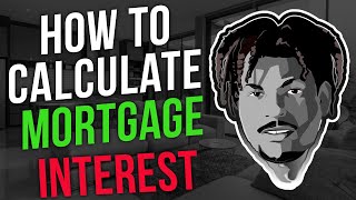How To Calculate Your Mortgage Interest The Money Levels Show Whiteboard Explanation