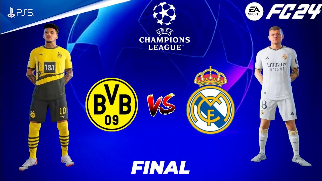 FC 24 - Borussia Dortmund vs Real Madrid | UEFA Champions League Final ...