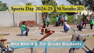 Kho Kho Round#1, 4th & 5th Grade Students - Sports Day - ANPS 2024-25
