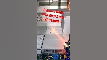 EGS BASE COLLAPSES INTO GROUND!! EMPYRION RE #shorts #gaming #empyrion #building #collapse #fail