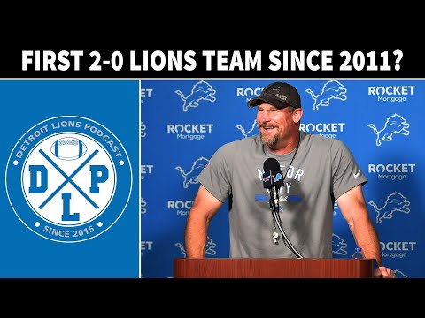 First 2-0 Detroit Lions Team Since 2017? | Detroit Lions Podcast