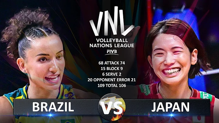 Brazil vs Japan | Women's VNL 2024 - DayDayNews