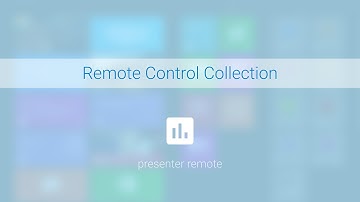 Presenter Demo - Remote Control Collection