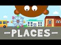 Where Are You Going? | Places In My Neighbourhood | Wormhole English - Songs for Kids