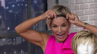 Toni Brattin Choice of Two Wigs w/ Styleable Fiber on QVC