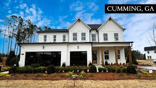 LOOK STUNNING MODEL HOME BY TOLL BROTHERS IN CUMMING, GEORGIA 5 Bedrooms  5 Bathrooms