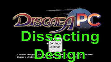 Dissecting Design -- The Rabbit Hole Design of Disgaea