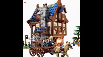 #lego #medieval #blacksmith comes to life. #afol #legophotography #ai #legoaddict