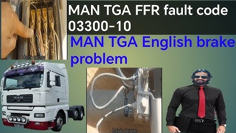 Man tga truck ffr fault code 03300-10