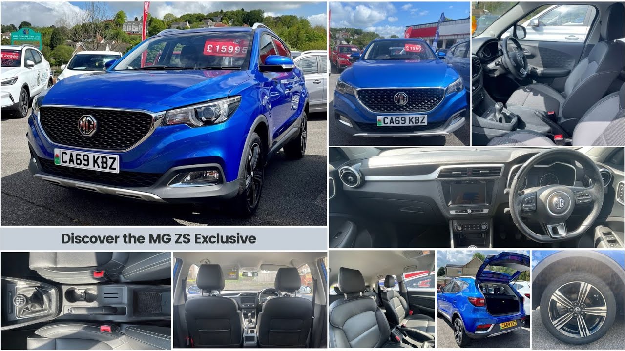 Discover the MG ZS Exclusive Blue (Used) Panda Motors Car