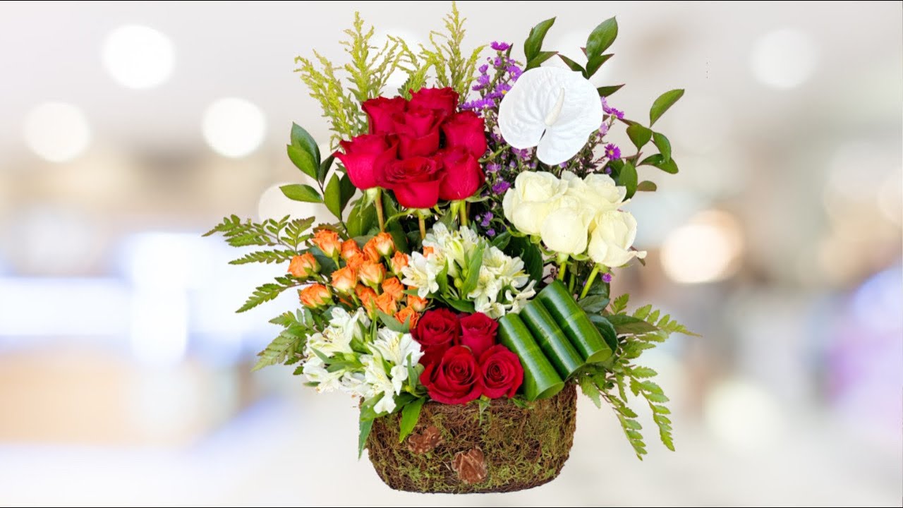 How To Make a Flower Vase Flower Vase Arrangement Flower Bouquet Flower Vase Dream