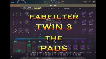 FabFilter Twin 3 Synthesizer - Checking Out the Factory Pads, These are Lush - iPad Demo