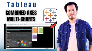 How to Add Multiple Measure Charts to One View in Tableau | Using Combined Axes