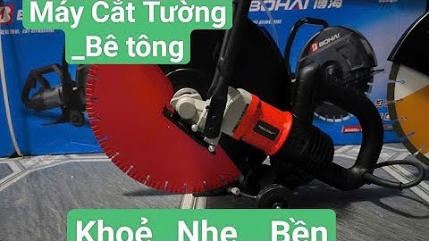 Máy Cắt Tường Không Chổi Than Lưỡi 420 _Cắt bê tông#maycattuong #maycatbetong #maycatduong