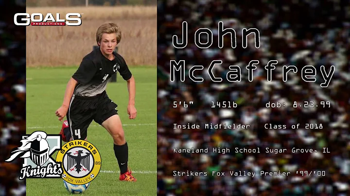 John McCaffrey Class of 2018