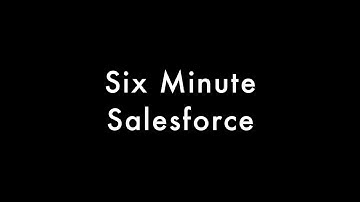 Six Minute Salesforce: Chrome Dev Tools Part 1