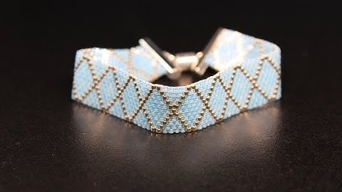 Diamond Peyote Odd Count Pattern Explained 🤓 So Simple