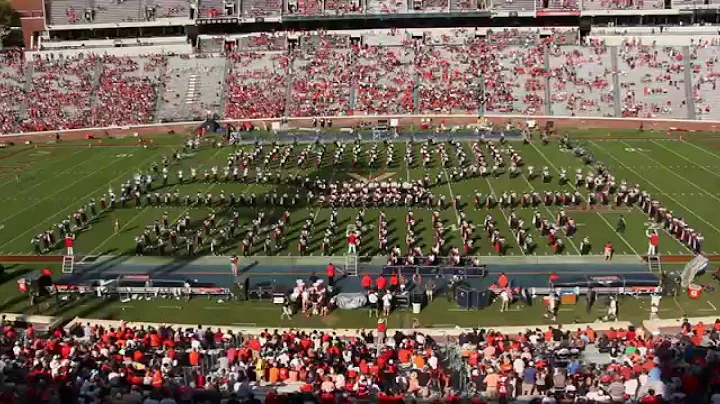 Cavalier Marching Band Half Time Show 9/6/2014