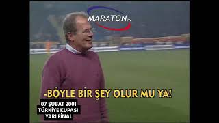 Kadıköyde 8 Lü Derbi Fenerbahçe 4-4 Galatasaray 7 Şubat 2001 Penaltılarla Gelen Final