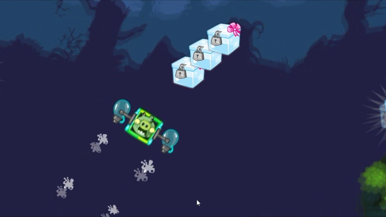 Bad Piggies - ZOMBIE PIG ON SODA JET PACK HIT THE CRATE!