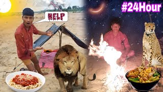 Surviving 24 Hours In Desert Solo - सुनसान रेगिस्तान 🥵 camping Challenge || Mrityunjay vlogs 11