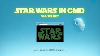 Start Wars In CMD Via Telnet #windows