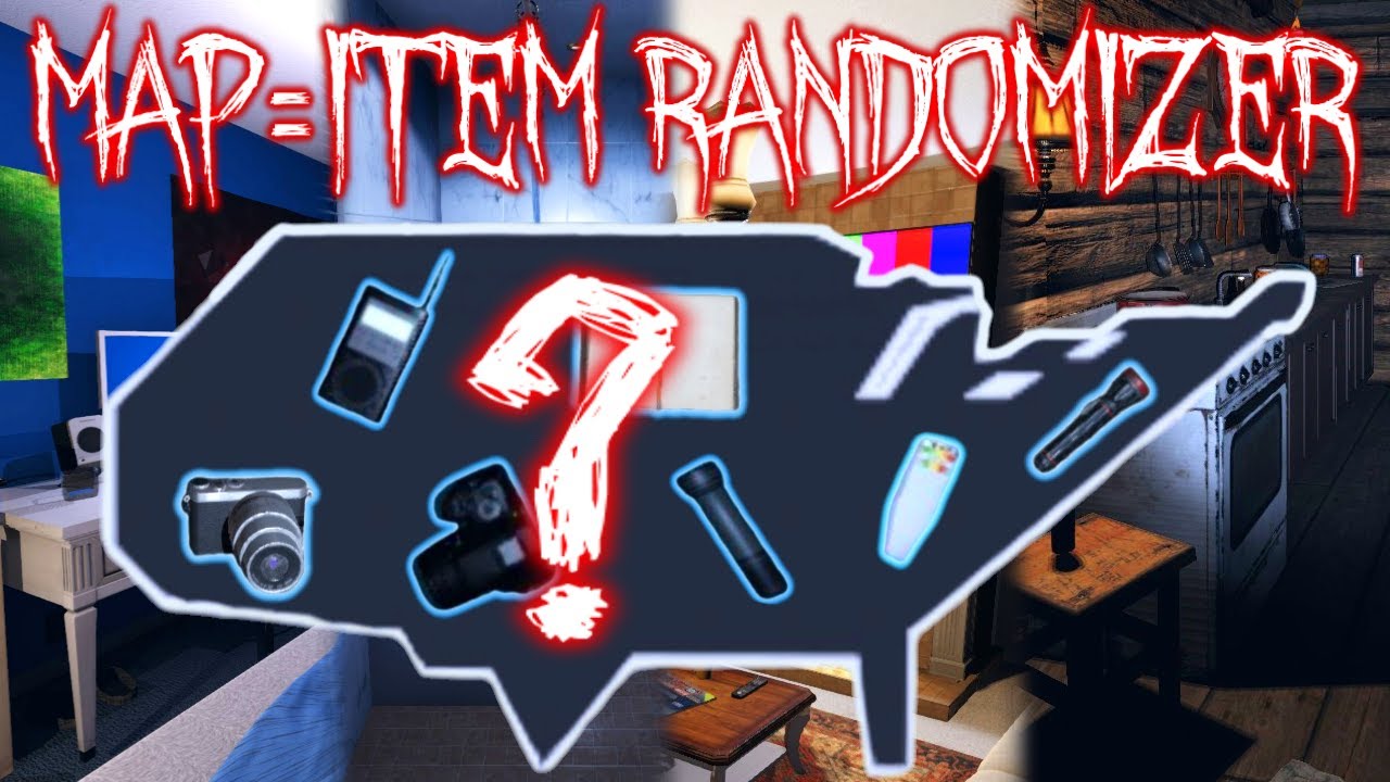 Maps = Items Randomizer Challenge - Phasmophobia [LVL 3560] - YouTube