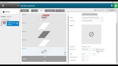 5 Layer White Printing on the Colorado M series Printer