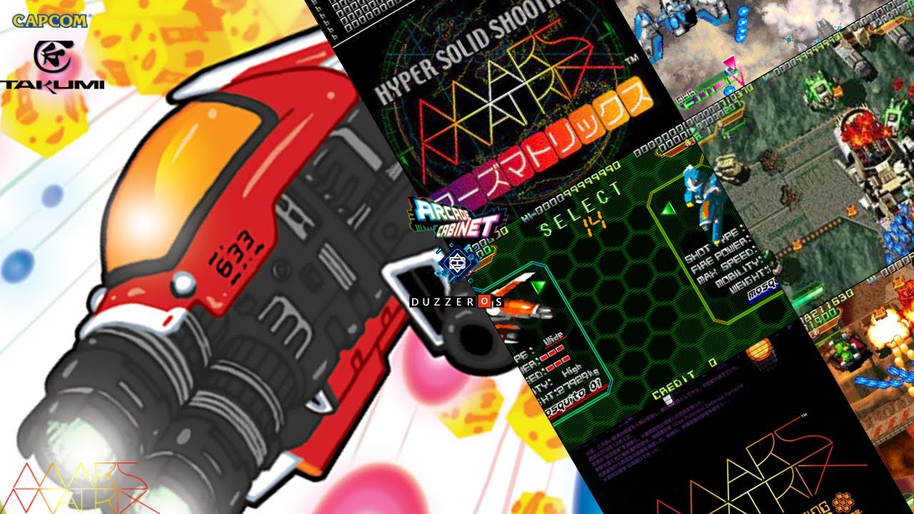 Mars Matrix: Hyper Solid Shooting / マーズマトリックス / Māzu Matorikkusu