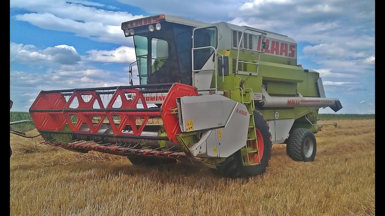 Żniwa 2015 ☆ Claas Dominator 98sl maxi ㋡ MB Brabus