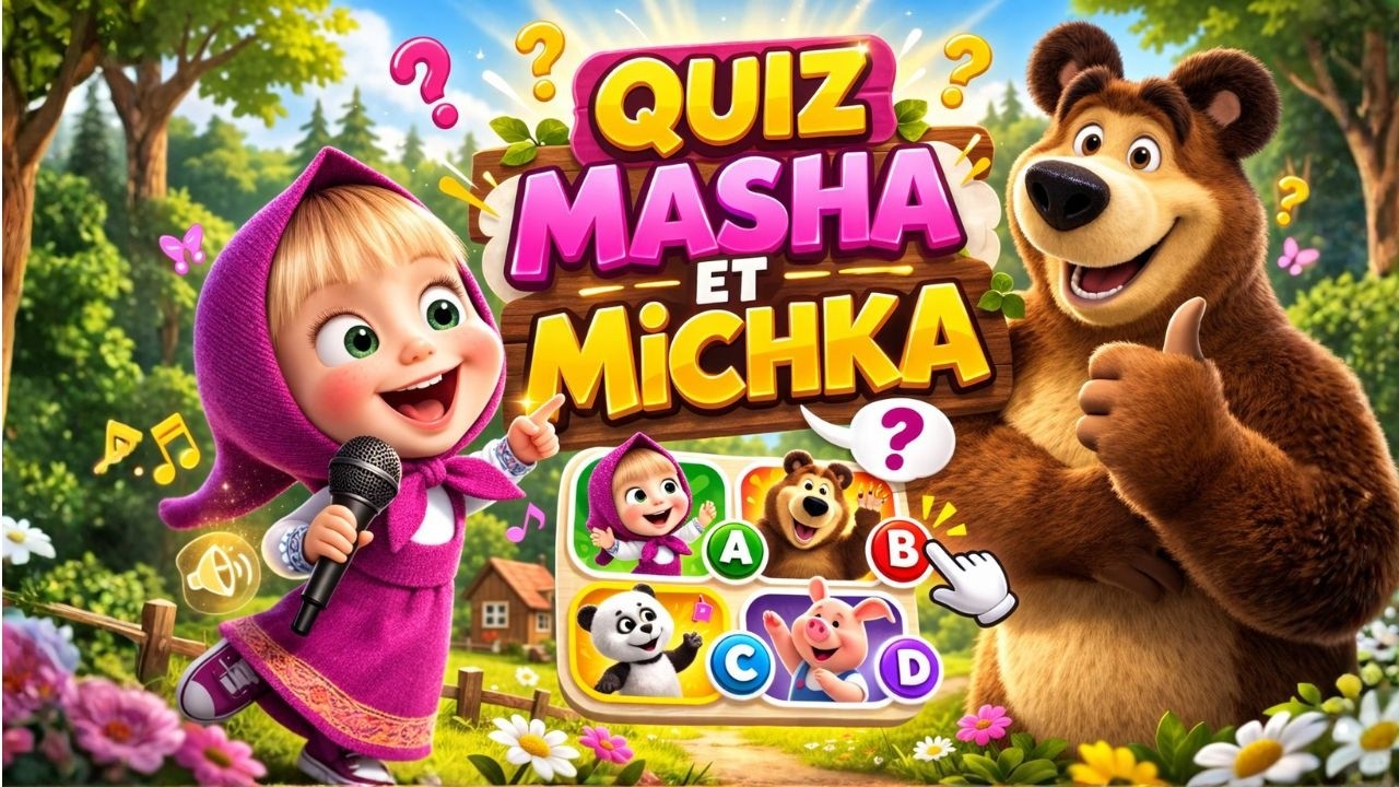 Michka Quiz: Reconnais-tu tous les personnages? quiz enfant