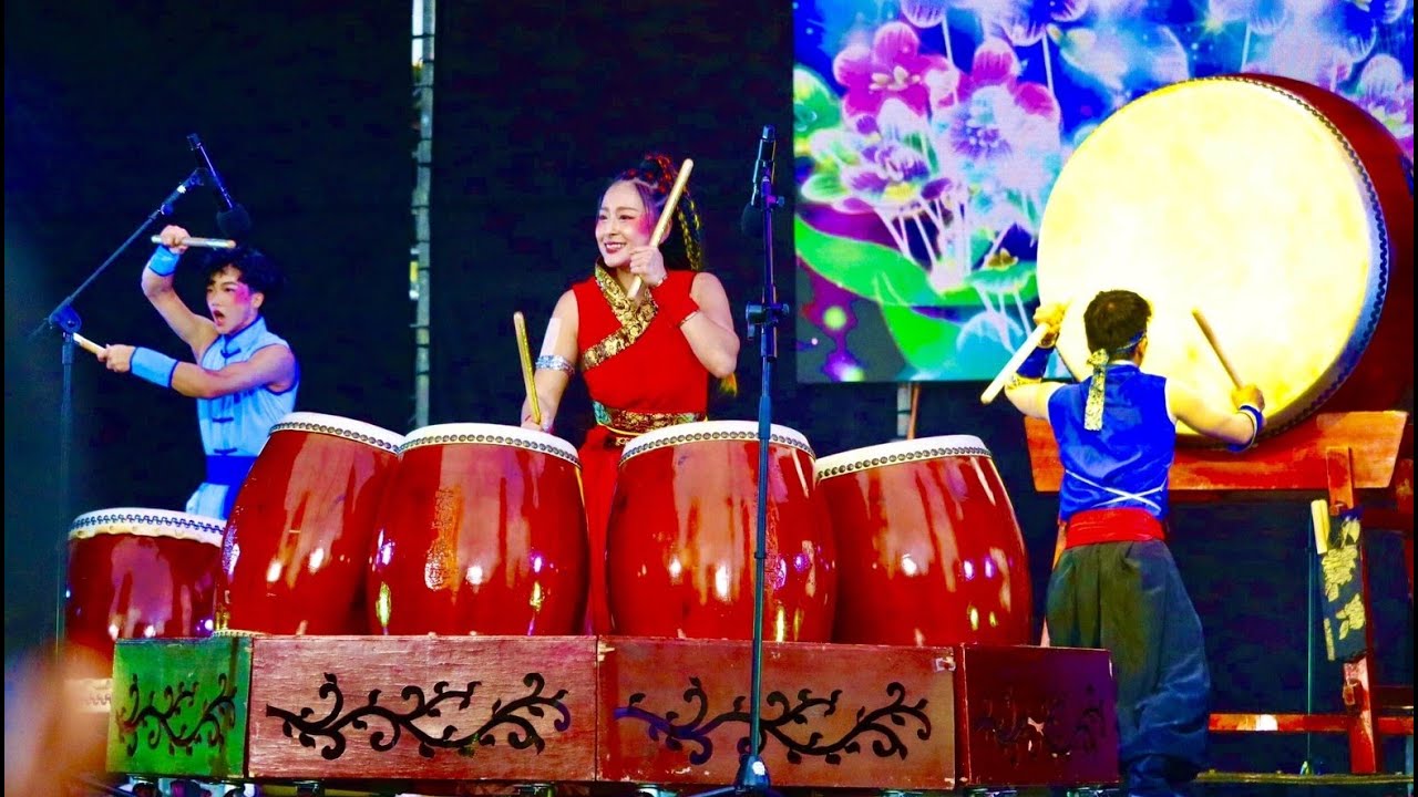 宋坤傳藝~台灣燈會-光源舞台(鼓躍乾坤)