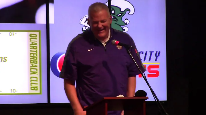 Tommy Clapp at the New Orleans QB Club talks LSU