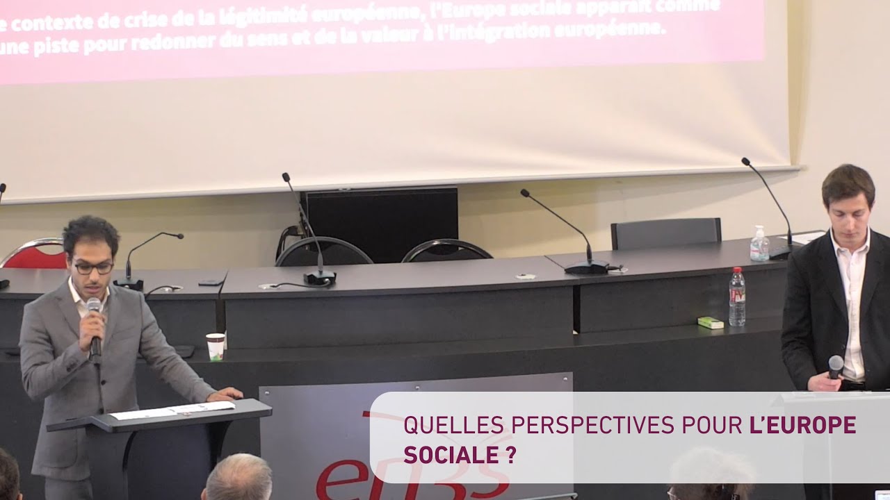 Rendez-vous de l'Actu : Quelles perspectives pour l’Europe sociale ?
