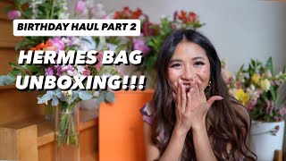 BIRTHDAY HAUL PT 2 - Hermes Unboxing!!