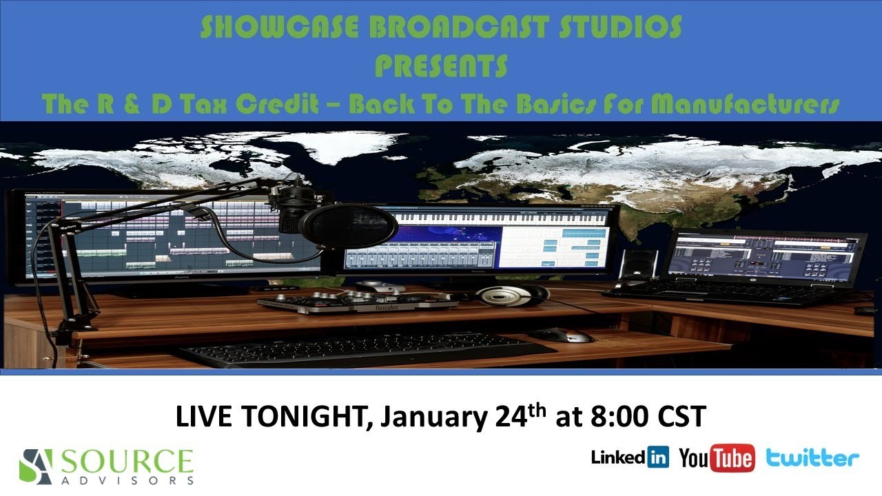 R & D Tax Credit - Back  To The Basics For Manufacturers