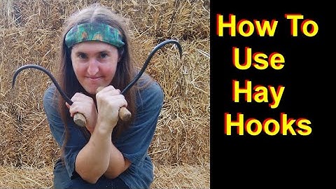 How To Use Hay Hooks