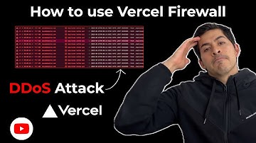 How to Use Vercel Firewall | Protect Your Site From DDoS Atttacks