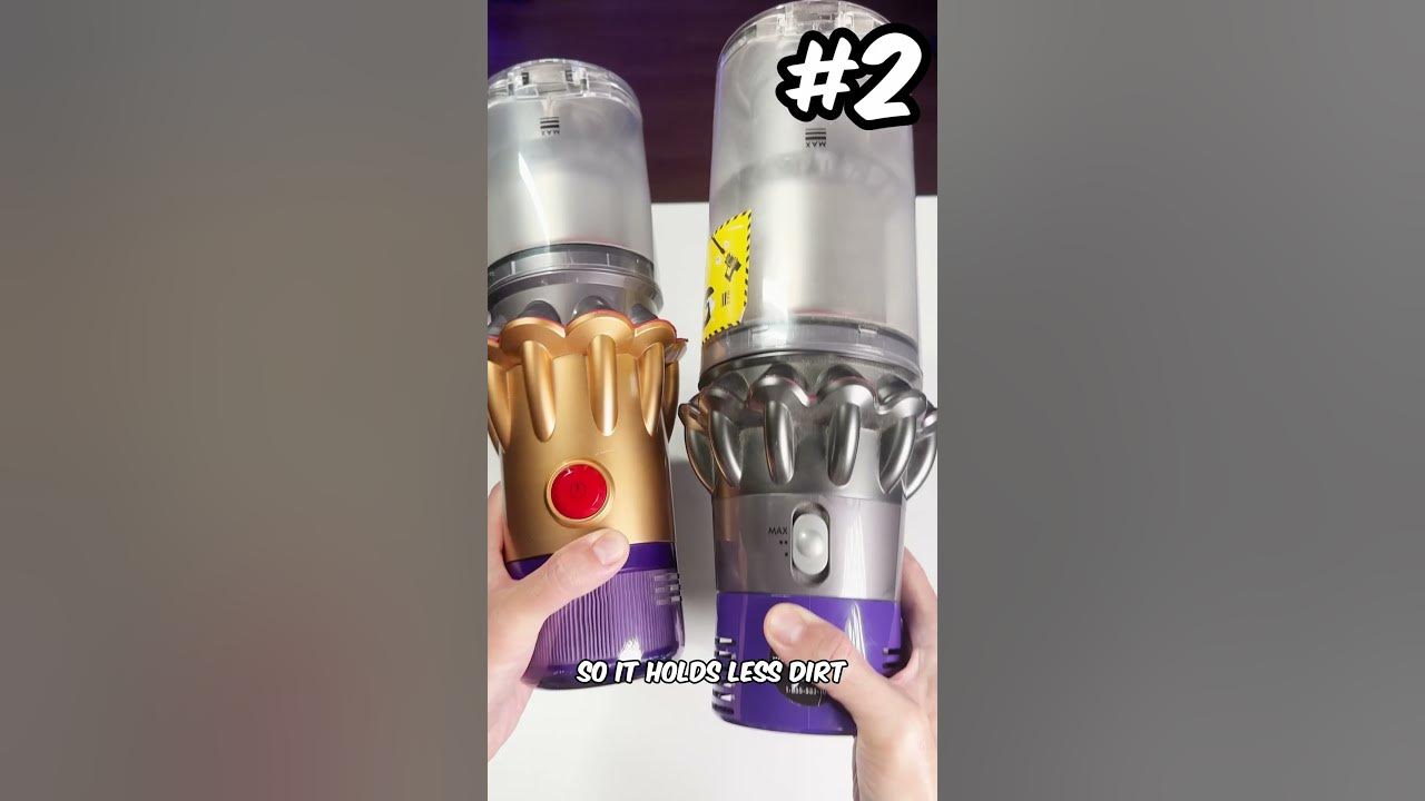 Differences between the Dyson V12 Detect and V10 shortsvideo 