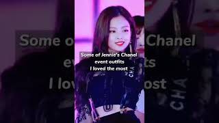 Some of the Jennie's Chanel event outfits I loved the most ✨Part 1✨ #shorts