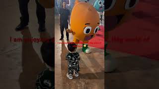 Enjoying @Cartoon Network, iMg world of adventures #dubai #cocomelon #imgworldsofadventure #baby