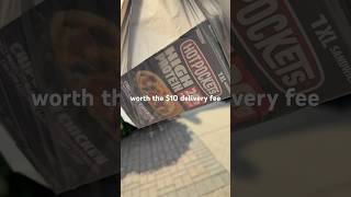 Protein pockets + delivery is a win #protein #food #hotpockets