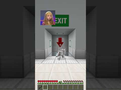 Rescuing My Dog from Big Black Hole🥺😔#minecraft #trend