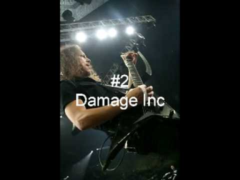 Kirk Hammett's Top 15 solos part 2