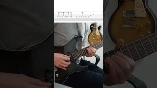 JOJI - 'Run' Guitar Solo Cover +TABS #Shorts