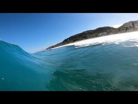 POV RAW CLIPS SURFING A WILD HEAT IN THE PIPE MASTERS NO PRIORITY