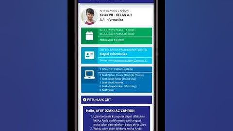 Tutorial Menggunakan Elearning Madrasah Untuk Siswa Melalui HP
