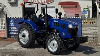 Оновлений ДТЗ 504 U: відео огляд мінітрактора на 50 к.с. у Вишневе на Київській 4-Д в Мотостор